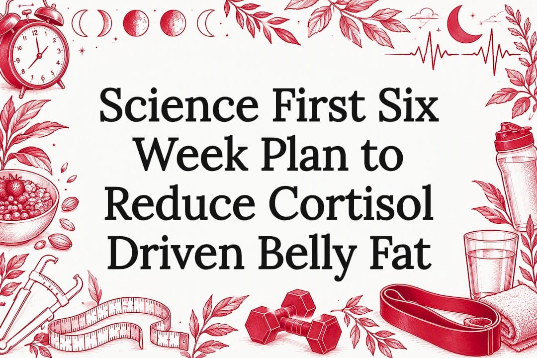 Cortisol and fitness plan title card