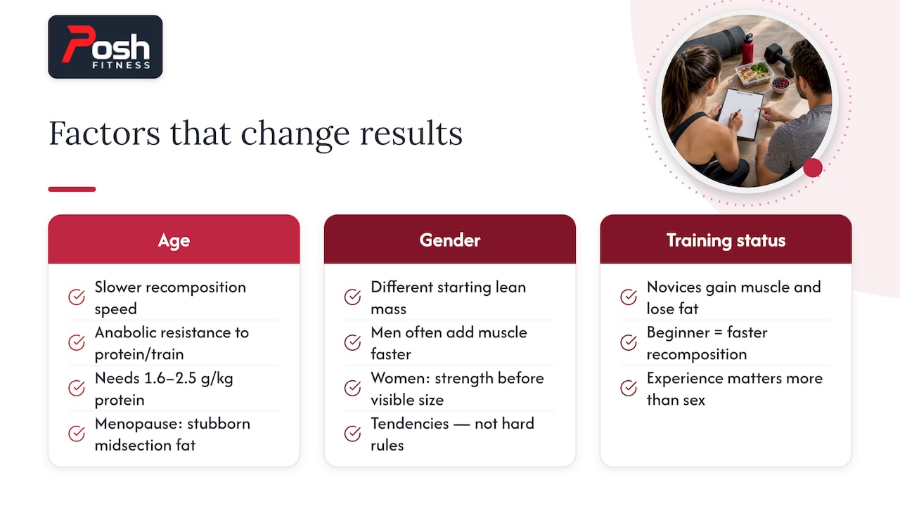 Why age and gender change how each approach performs — overview diagram