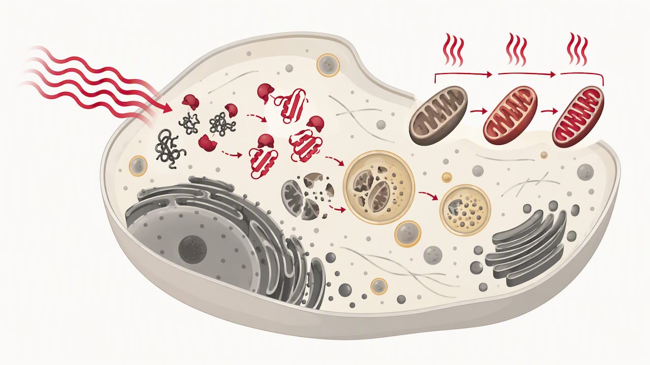 Cellular responses to repeated sauna heat