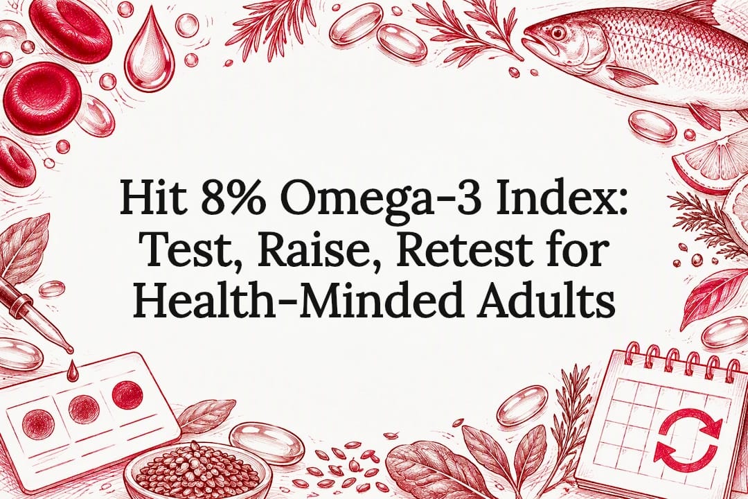 Omega-3 testing and retesting title card