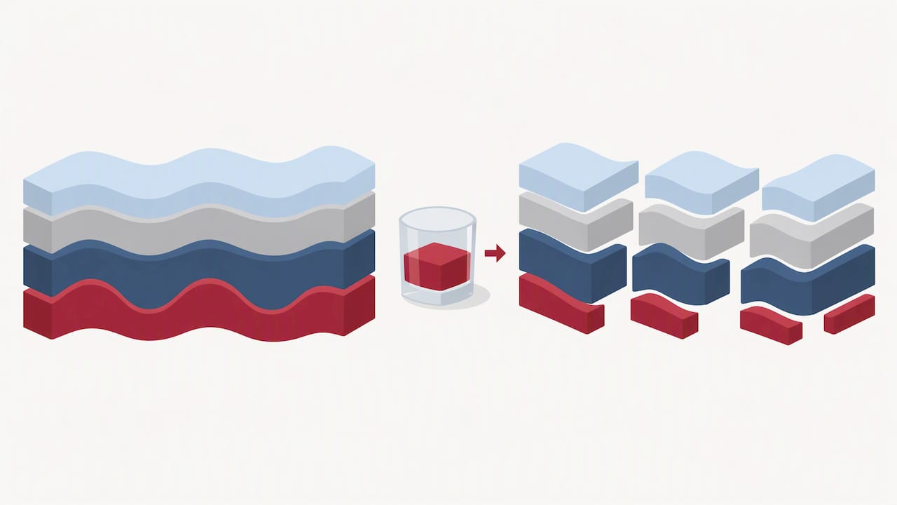 Illustration of alcohol disrupting sleep stages